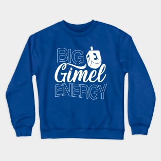 Big Gimel Energy funny hanukkah shirt, jewish ugly christmas sweater Crewneck Sweatshirt